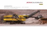 Electric Mining Shovel - AC Drive Product Overview GLOBAL... · P&H 4100XPC Electric Mining Shovel - AC Drive Product Overview | Joy Global | 5 Crowd Powerband V-belt drive between