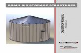 GRAIN BIN STORAGE STRUCTURES - Chief Agri/Industrial Bins... · GRAIN BIN STORAGE STRUCTURES N AL ... This manual is for the design, operation and maintenance of Chief Grain Bins
