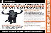 EXPLAINING OVERSEAS QUALIFICATIONS TO UK EMPLOYERS · employability and careers explaining overseas qualifications to uk employers make sure your past achievements count. include
