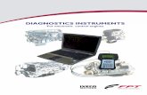 DIAGNOSTICS INSTRUMENTS - Powertech Engines · the engine ECU by means of only ... This function allows monitoring engine life, ... Information contained in this document correspond