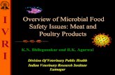 Overview of Microbial Food Safety Issues: Meat and Poultry …ilsi-india.org/conference-in-microbiological-food-safety-management... · I V R I Overview of Microbial Food Safety Issues: