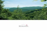 BALKANS · part of the valley of Thrace, there are the mountains of Sredna Gora. The southern part of the country is char-