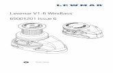 Lewmar V1-6 Windlass 65001201 Issue 6 - CARiD.com€£ A windlass should never be used as a mooring bollard, ... ‣ Consult the boat manufacturer if you have any doubt about the strength