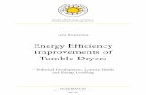 Energy Efficiency Improvements of Tumble Dryerskau.diva-portal.org/smash/get/diva2:436372/FULLTEXT01.pdfEnergy Efficiency Improvements of Tumble Dryers ... studie av torktumlarens