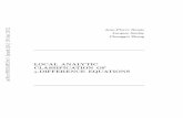 LOCAL ANALYTIC CLASSIFICATION OF q-DIFFERENCE EQUATIONS · LOCAL ANALYTIC CLASSIFICATION OF q-DIFFERENCE EQUATIONS Jean-Pierre Ramis, Jacques Sauloy, ChangguiZhang Abstract.. —