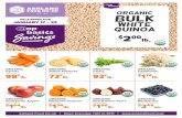 ORGANIC BULK - Welcome | Ashland Food Coop BULK White Quinoa ... —Aaron Smith, Bulk Grocery Department American Health Ester-C ... Shampoo & Conditioner Selected Varieties 8.5 oz.