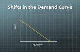 Shifts in the Demand Curve - Fulk's Economic Website causes a shift in the demand curve? The change in the price does NOT cause the demand curve to shift. These changes are already