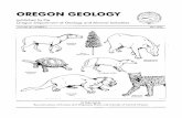 Ore Bin / Oregon Geology magazine / journal · State Geologist ... Cover illustration Collage of samples from reconstructions of plants and ... Clarno Formation of the Clarno area