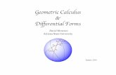Geometric Calculus Differential Forms€¢ Reflection in a hyperplane in with normal : Advantages ... Chain rule: (induced mapping of ... Vacuum impedence