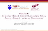 Welcome toati-online.com/pdfs/CraneATISeminar-Yuma.pdf · Welcome to Evidence-Based Digital Curriculum Takes Center Stage in Arizona Classrooms Co hosted by ... Break. Evidence-Based