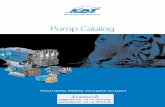 Pump Catalog - Lenntech · Plunger Pumps PUMP MODEL MAXIMUM FLOW MAXIMUM PRESSURE RPM SHAFT POWER gpm lpm psi bar hp kW Note: Pumps rated at 3450 rpm can operate at 1725 rpm, reducing