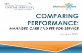 Comparing Managed Care and Fee-For-Service · RETROSPECTIVE COST COMPARISON ... December 2014 : KEY FINDINGS ... Comparing Managed Care and Fee-For-Service Created Date: