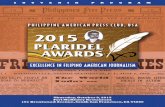 SOUVENIR PR OGRAM - papcusa.org · able sports figures independent of celebrity and also explores the impact of their sport on ethnic communities. ... Balitang America, “Grandson