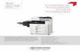 > PRINT > COPY > SCAN > FAX ECONOMICAL. …codima.com.br/fichatecnica/Kyocera_FS6525_A3.pdfBASIC SPECIFICATIONS Configuration: 25 ppm B&W Multifunctional Printer with standard network