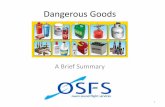 Dangerous Goods - Owen Sound Flight Servicesflyos.ca/.../04/Dangerous-Goods-2017-Revision-Web2.pdf · • Dangerous goods are articles or substances that are capable of posing a ...