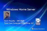 Windows Home Server - Greater Cleveland PC Users … the same version as the Windows Home Server software version 17 Home Server Tray Icon 18 Home Server Connector Tips •1:1 relationship