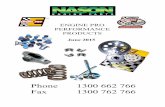 ENGINE PRO PERFORMANCE PRODUCTS - Nason Engine …nason.com.au/wp-content/uploads/2015/02/06-Engine-pro-Nason-cat... · ENGINE PRO PERFORMANCE PRODUCTS. Assembly Lubes ... Distributor,