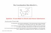 The Constipation Was Worth It - David A. Evansevans.rc.fas.harvard.edu/pdf/smnr_2001-2002_Reynolds_Dominic.pdf · The Constipation Was Worth It... R. Verpoorte, The Cinchona Alkaloids.