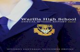 Our school at a glance - Warilla High School · Engineers Day _ and the Illawarra areers ... Principal’s message ... I returned to the principals position in May 2012