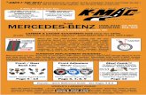 mercedes cat jan 2016-trade 23 - K-MAC Camber & Caster …k-mac.com/mercedes/k-mac_mercedes_2016_catalog.pdf · Capability to return vehicle to factory specs (plus ongoing adjustment)
