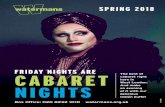 FRIDAY NIGHTS ARE CABARET NIGHTS - Amazon S3 · FRIDAY NIGHTS ARE CABARET NIGHTS Box Ofﬁ ce: 020 8232 1010 watermans.org.uk ... plays the piano and sings songs from …
