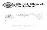 Cathedral Summer Festival of Sacred Music Th e … Summer Festival of Sacred Music. ... 4 Th e Seventh Sunday after Pentecost | July 3, 2016 ... Choir Kyrie (A Little Jazz Mass) ...
