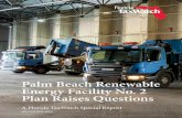 Palm Beach Renewable Energy Facility No. 2 Plan … Beach Renewable Energy Facility No. 2 ... for Palm Beach Renewable Energy Facility #2. ... diminish the tax base, creating additional