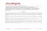 Application Notes for Configuring Avaya Aura ... · Communication Manager R7.0.1, Avaya Aura® Session Manager R7.0.1 and Avaya Session Border Controller for Enterprise R7.1 to support