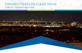 TORONTO PEARSON FLIGHT PATHS PEARSON FLIGHT PATHS CONCEPTS FOR NOISE MITIGATION Concepts for Study Summer 2015 NOISE PROTOCOL 2 • NAV CANADA and the Canadian Airports Council have