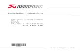 Installation instructions - JAMparts€¦ ·  *502840* Installation instructions Akrapovič Exhaust System Slip-On for the YAMAHA X-MAX 125/250, X-CITY 125/250
