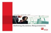 P14 Defining Business Requirements - media.govtech.netmedia.govtech.net/GOVTECH_WEBSITE/EVENTS... · Report format and layout? ... interchangeably with “Business Requirement”.