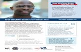 Your VA Claim Exam: Know What’s Next€¦ · YOUR VA CLAIM EXAM: KNOW WHAT’S NEXT. Are your Medical Records Complete? If you have medical documents that you have not yet sent