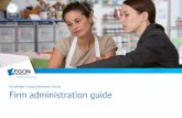 For advisers Aegon Retirement Choices Firm administration ... · ‘Linked advisers’ drop-down choose the advisers the paraplanner is linked to – this means they’ll be able