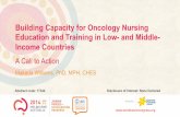 Building Capacity for Oncology Nursing Education and Training … · Abstract code: Disclosure of Interest: None Declared Building Capacity for Oncology Nursing Education and Training