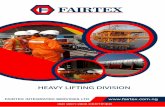 fairtex.com.ngfairtex.com.ng/images/downloads/Fairtex_heavy_lifting... ·  · 2017-10-02package boiler, thermal fluid heaters, su- ... Manufacturer of instrumentation equipment such