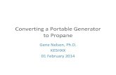 Converting a Portable Generator to Propane - …satellitearc.com/images/Propane.pdf · Honda EU2000i Propane ... • Honda EU2000i • Yamaha EF2000iS and many others at ... Converting