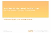 THOMSON ONE WEALTH - Thomson Reuterstraining.thomsonreuters.com/portal/docs/pdf/raymondjames/Thomson... · Analyzer Total Return Equity Screener Exchange Status Reuters Top News ...