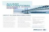 ALLIANZ MULTINATIONAL · ABOUT ALLIANZ MULTINATIONAL ... management and insurance solutions with related services ... one of the world’s strongest financial