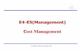 Cost Management - BSNL Exam E1TOE2bsnlexam.ucoz.com/E4-E5/management/CH9-Cost_Mgmt-1-.pdf · Cost Accounting Management Accounting for BSNL internal circulation only. ... • COST