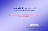 Custody Transfer 101 - gasnz.org.nz · Custody Transfer 101 Theory and Application Presentation to the GASNZ Industry Forum November 2017 Innovative Gas Measurement Solutions p.baldwin@nzmeter.co.nz