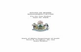 MANAGEMENT LETTER For the Year Ended June 30, 2009 · We are pleased to submit the State of Maine Management Letter for the Year Ended June 30, ... Accounts receivable process needs