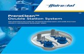 EN PreroClean™ Double Station System - Hidrostal · With this design all floating and solid matter is ... solids that have settled can be flushed into the suction ... → high suction