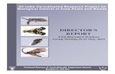 All India Co-ordinated Research Project on Biological ...nbair.res.in/aicrp/directors report.pdf5.15 Field evaluation of Metarhizium anisopliae against mango hoppers ... has been given