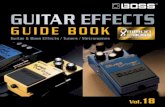 Guitar & Bass Effects / Tuners / Metronomes - … At BOSS, we have been making the world’s most rec-ognized and respected line of compact guitar effects and accessories for nearly