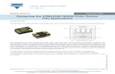 Optical Sensors Application Note Designing the VEML6040 … ·  · 2017-09-05Optical Sensors Application Note Designing the VEML6040 RGBW Color Sensor Into Applications ... blue,