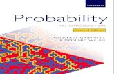 Probability: An Introduction - Nagoya Universityrichard/teaching/f2017/GW_2014.pdf · Probability An Introduction. Probability An Introduction Second Edition Geoffrey Grimmett ...