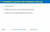 Variances Material mix and yield variances Labour mix and yield variancesgimmenotes.co.za/wp-content/uploads/2016/12/MAC370… ·  · 2017-08-06VARIANCE ANALYSIS: Evaluation of ...