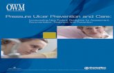 Pressure Ulcer Prevention and Care - Ostomy Wound … · impact on the standards for pressure ulcer prevention in ... tion and treatment of pressure ulcers or risk exposure to financial