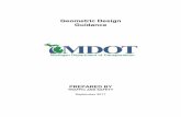 Geometric Design Guidance - mdotcf.state.mi.us · Geometric Design Table of Contents 1.0 Operational Considerations 1.1 Intersection Treatments 1.1.1 Required Intersection Widening