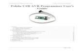 Pololu - Pololu USB AVR Programmer User's Guide · Pololu USB AVR Programmer User's Guide 1. Overview .